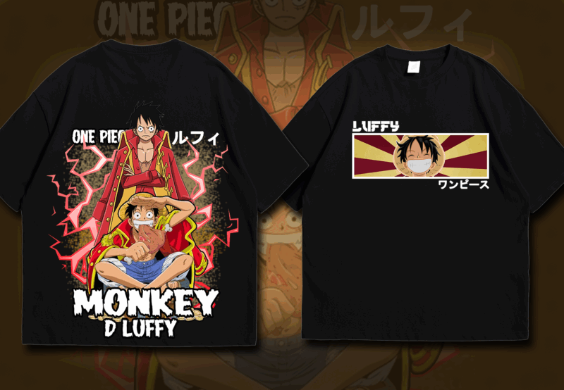 One Piece Monkey D. Luffy T-Shirt – Nebrya Streetwear
