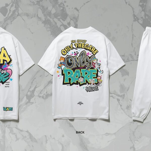 White Nebrya T-Shirt & Joggers Set